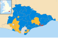 2009 results map