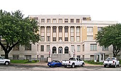 The Hunt County Courthouse in Greenville