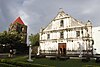 Facade and bell tower of Guiuan Church