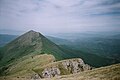 Le mont Sokolov kamen dans le massif de la Suva planina.