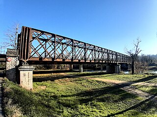 Pont ferroviaire franchissant l'Adour à Saint-Sever