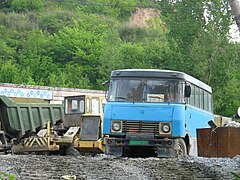 Автобус ТС-3965 в Днепропетровске (2008 год)