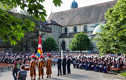 Messe de la Fête-Dieu en plein air