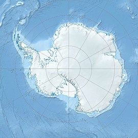 Location of Vechernyaya Base in Antarctica