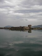 Januar: Butrint – venezianische Festung südlich des Kanals