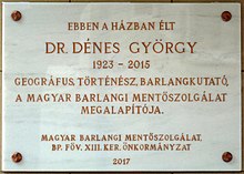 György Dénes (speleologo)