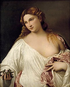 Flora de Titian, 1515-1517