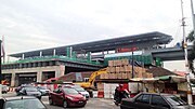 Ground entrance blocked for MRT Kajang construction