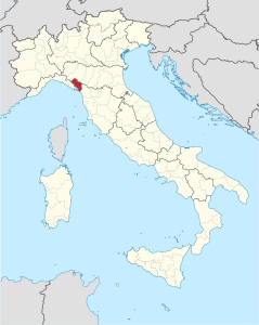 Provincia di Massa-Carrara – Localizzazione