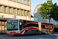 StretchBus (CapaCity; ex Vorführwagen) von Hummert Reisen am Hauptbahnhof Osnabrück