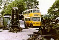 Trolejbus nr 501 w muzeum w Beamish, 1973