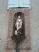 Statue de sainte Germaine.