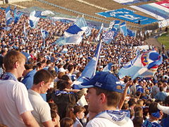 Supporters van Zenit Sint-Petersburg