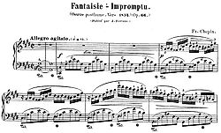 Image illustrative de l’article Fantaisie-Impromptu de Chopin