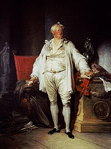 Portrait de Monsieur Bergeret de Grancourt (1774), musée des beaux-arts et d'archéologie de Besançon.