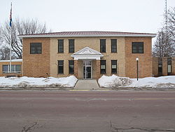 The Hutchinson County courthouse, February 2010