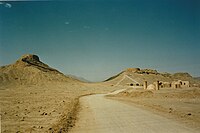 Zoroastrische stiltetorens, net buiten Yazd