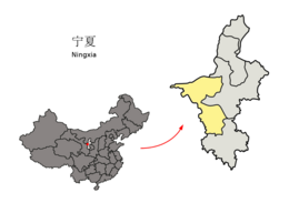 Zhongwei – Mappa