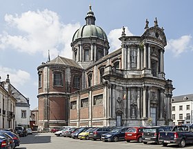 La cathédrale Saint-Aubain, à Namur.