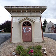 Le socle de l'ancienne éolienne, 1902.