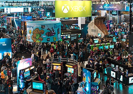 PAX East 2019. Large game conventions were a hallmark of this decade, as the industry grew from the 2000's and as the COVID-19 pandemic would decimate the in person convention industry in 2020.