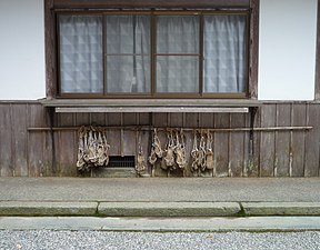 The worn-out waraji of monks who have completed the kaihōgyō, 2009