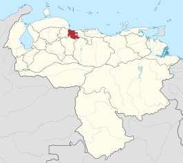 Kaart van Carabobo