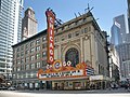 Image 33The Chicago Theatre. Designed by the firm Rapp and Rapp, it was the flagship theater for Balaban and Katz group. Photo credit: Daniel Schwen (from Portal:Illinois/Selected picture)