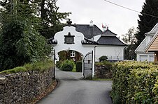 Portal til Villa Riisøen