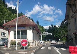 Poste de douane de Jougne (25) depuis Vallorbe (VD)