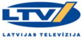 Sigla Latvijas Televīzija (LTV1) (2003-2006); LTV7 a folosit un logo similar cu un număr roșu 7 în loc de 1 în același timp.