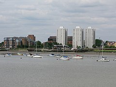 Grays town skyline