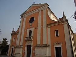 San Giorgio (Saint George), the parish church of Bergantino