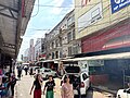 A typical commercial street in Cidudad del Este