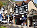 Image 86Detail of buildings and shops in Church Street, Great Malvern (from Malvern, Worcestershire)