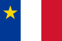 Drapeau de Acadie