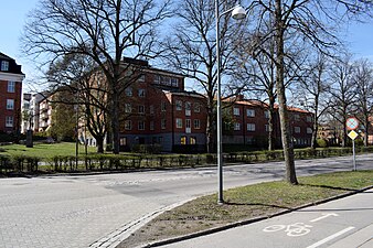 Skolans kasernen vid trängkasernetablissement i Linköping.