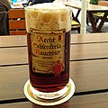 Image 45Smoked beer from the Schlenkerla brewpub in Bamberg, Germany (from Craft beer)