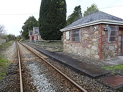 Site of Cratloe railway station, which opened in 1859 and closed in 1963