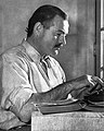 Ernest Hemingway (21 lûggio 1899-2 lûggio 1961)