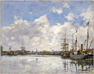 Le Havre, le port, 1884 New York, Brooklyn Museum[90]