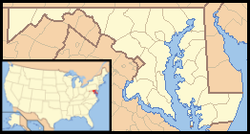 Columbia is located in Maryland