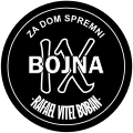 Oznaka IX. bojne HOS-a pri 4. brigadi HV-a.