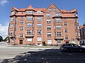 Typical apartment block in red brick (1914)