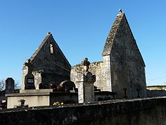 Les vestiges de la chapelle Saint-Roch.