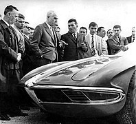 Présentation de la 350 GTV, 1963.