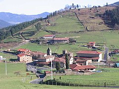 Barrio de Axpe, vista general.