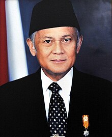 Habibie pada tahun 1998