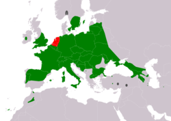 Área de distribución de B. barbastellus.