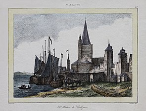 L'église Saint-Martin de Cologne en Allemagne.